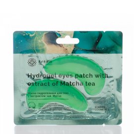 Патчи д/глаз гидрогелевые с экстрактом зеленого чая Матча Fabrik cosmetology