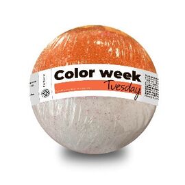 Бурлящий шарик д/ванны COLOR WEEK Tuesday