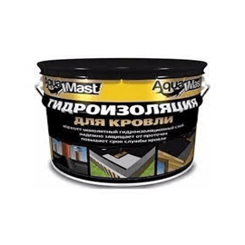 AquaMast (10кг) Мастика битумно-резиновая Кровля екн 393557