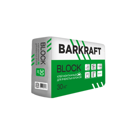 Клей для блоков BARKRAFT BLOCK 30кг (48шт/под)