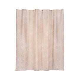 Занавеска (штора) Omeni для ванной комнаты тканевая 180х180 см., цвет бежевый