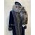 Башкирский национальный костюм "Елян + шапка "Салават". Национальный халат Зелян зеленого цвета и шапка бурек лиса огневка [CLONE]