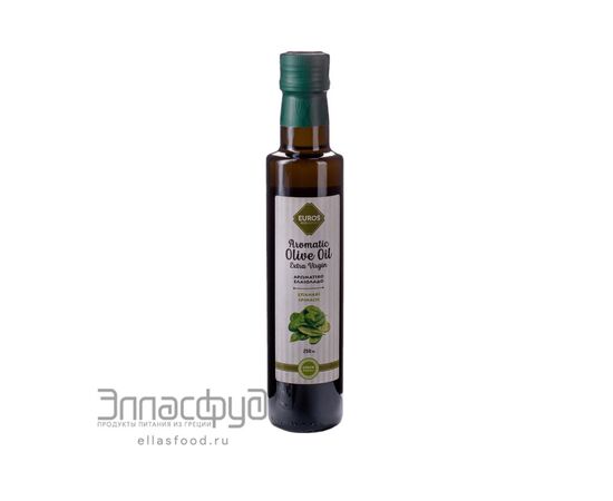 EVROS, масло оливковое Extra Virgin со шпинатом