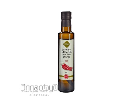 EVROS, масло оливковое Extra Virgin с острым перцем