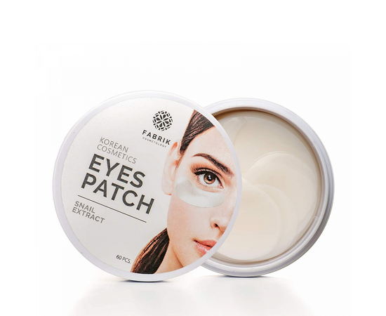 Патчи д/глаз с экстрактом муцина улитки набор в банке 60 шт. Fabrik Cosmetology