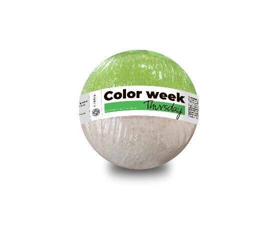 Бурлящий шарик д/ванны COLOR WEEK Thursday