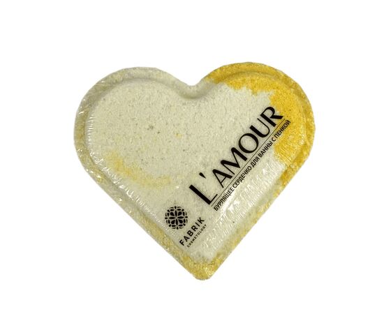 Сердце д/ванны бурлящее с пенкой "L`amour"