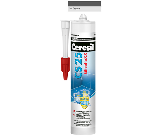 Ceresit CS 25  Затирка для стыков графит