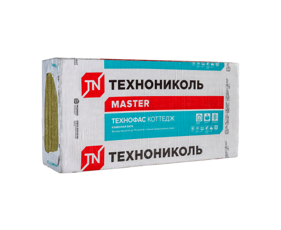 ТЕХНОФАС КОТТЕДЖ 95-115 1200*600*50 мм (6 шт/уп, 4,32 м2, 0,216 м3)