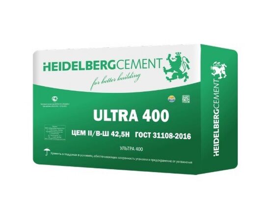 Цемент UlLTRA ПЦ500 "Хайдельберг" 25кг. г.Стерлитамак