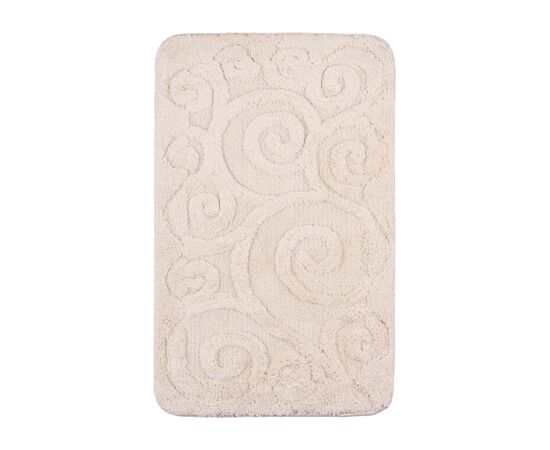 Мягкий коврик Numkesh для ванной комнаты 50х80 см., цвет бежевый